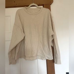 Aerie Oatmeal Sweatshirt size Large
